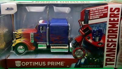 JADA Transformers Hollywood Rides Optimus Prime 1:24 Scale Die-Cast Metal