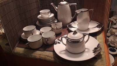 WÜRTTEMBERG   Bauer&Pfeiffer Ludwigsburg Kaffeeset-28 Teile