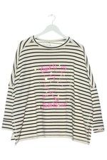 WILDREAMERS Suéter Mujeres Talla EU 36 blanco puro-negro-rosa look casual