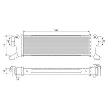 Radiateur Mercedes VANEO