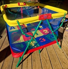 Graco 1990s Vintage Pack N Play Sport Playpen Retro Amazing Find