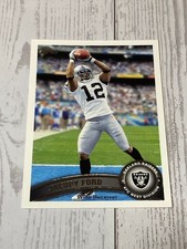 2011 Topps Jacoby Ford #312 Oakland Raiders Rookie Card Football. rookie card picture