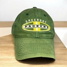 Green Bay Packers Snapback Hat Cap Sports Specialties Green Distressed NFL