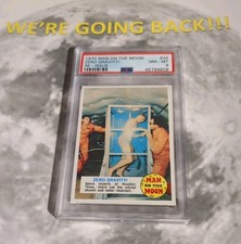 1969 Topps Man on the Moon Trading Cards 27