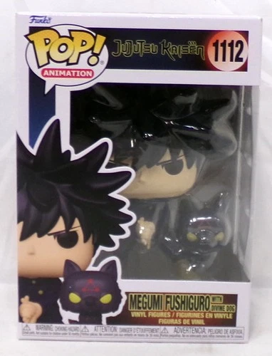 Funko Pop! 1112 Megumi Fushiguro With Divine Dog Jujutsu Kaisen Vinyl Figure