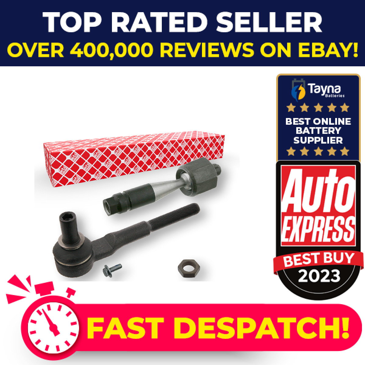 Steering Rod Assembly 36800 Febi 8E0419801E 8E0422821 8E0422821C 8E0422821CS1