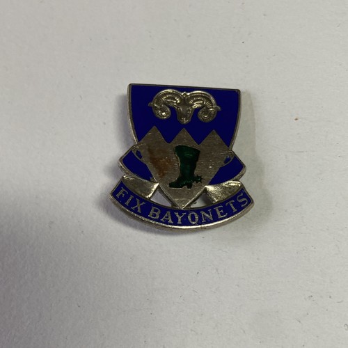 WWII 85th Infantry Regiment DI/DUI- NS Meyer -PB