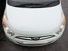 HYUNDAI I10 MK1 FACELIFT 2012 BONNET PANEL IN WHITE
