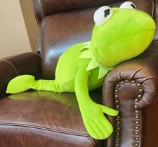 Disney Kermit the Frog Large Stuffed Plush The Muppets 30 long soft
