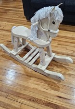 Wooden Rocking Horse For KIDS-27"H X 36"L- Used