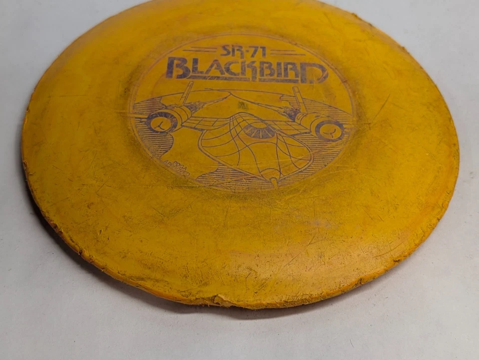 SR-71 BlackBird Vintage Orange Lightning Discs 172g Golf Disc Mid Range Driver - Image 4 of 4