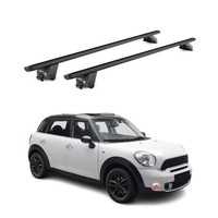 DachträGer GrundtäGer FüR Mini Countryman R60 F60 2010-23 100Kg Alu ABE Schwarz