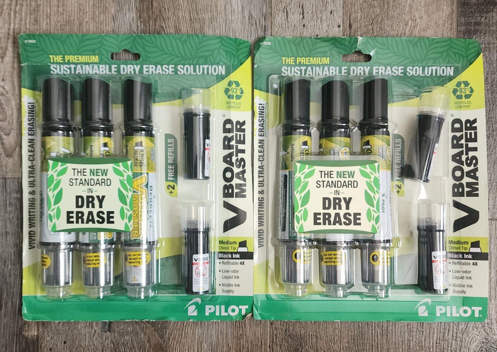 Black Pack Of 3 / 2 Refills