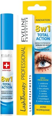 Eveline Cosmetics Lash Therapy Professional Total Action 8-in-1 Konzentrat