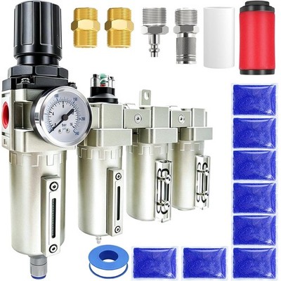 Upgraded 3/4'' NPT Heavy Duty Industrial Grade 4 Stage Air Drying System, Part...