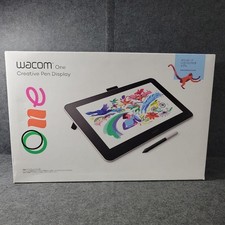 Wacom One 13 Creative Pen Display 13 inch Color White Authentic Genuine Ready