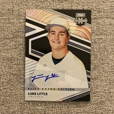 2020 Panini Elite Extra Edition Signatures Luke Little #124 Auto