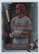 2022 Bowman Draft Chrome Sky Blue Refractor Gabriel Rincones #BDC-142 1k9t