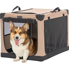 Hundebox faltbar, Transportbox für Hunde, Stoff, verstellt, leicht, tragbar