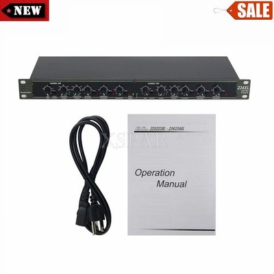 234XL 2-/3-/4-Way Electronic Crossover Audio Crossover Stage  Equipment for DBX