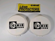 2x Nos Cibie Iode Super Oscar Driving Light Covers 14.50.03040 Fog Lamp