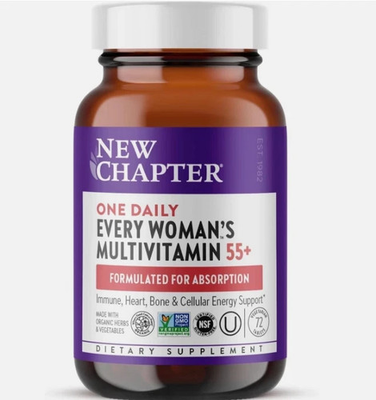 #ad New Chapter Every Woman’s One Daily 55 Multivitamin 72 Count $32.78