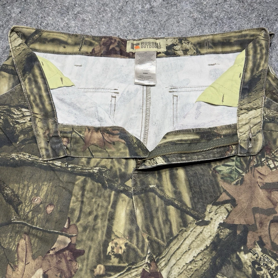 Pantalones cargo Russell Outdoors camuflados Break Up Infinity para hombre M 32x32 lona de caza Foto 4 de 4