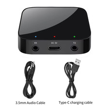 Bluetooth 5.3 Receiver Transmitter 3.5Mm Aux Hifi Stereo Music Wireless Audio Ad