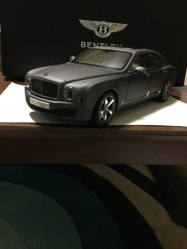 Bentley Mulzanne Speed Grigio Scuro Sacin 1/18