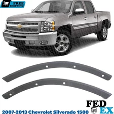 FOR 2007-2013 CHEVY SILVERADO 1500 FRONT BUMPER OUTER FILLER SET