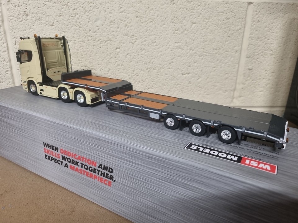 Miniature Camion Scania Tekno - Winter Ltd N°307/325 - Échelle 1/50 - Neuf