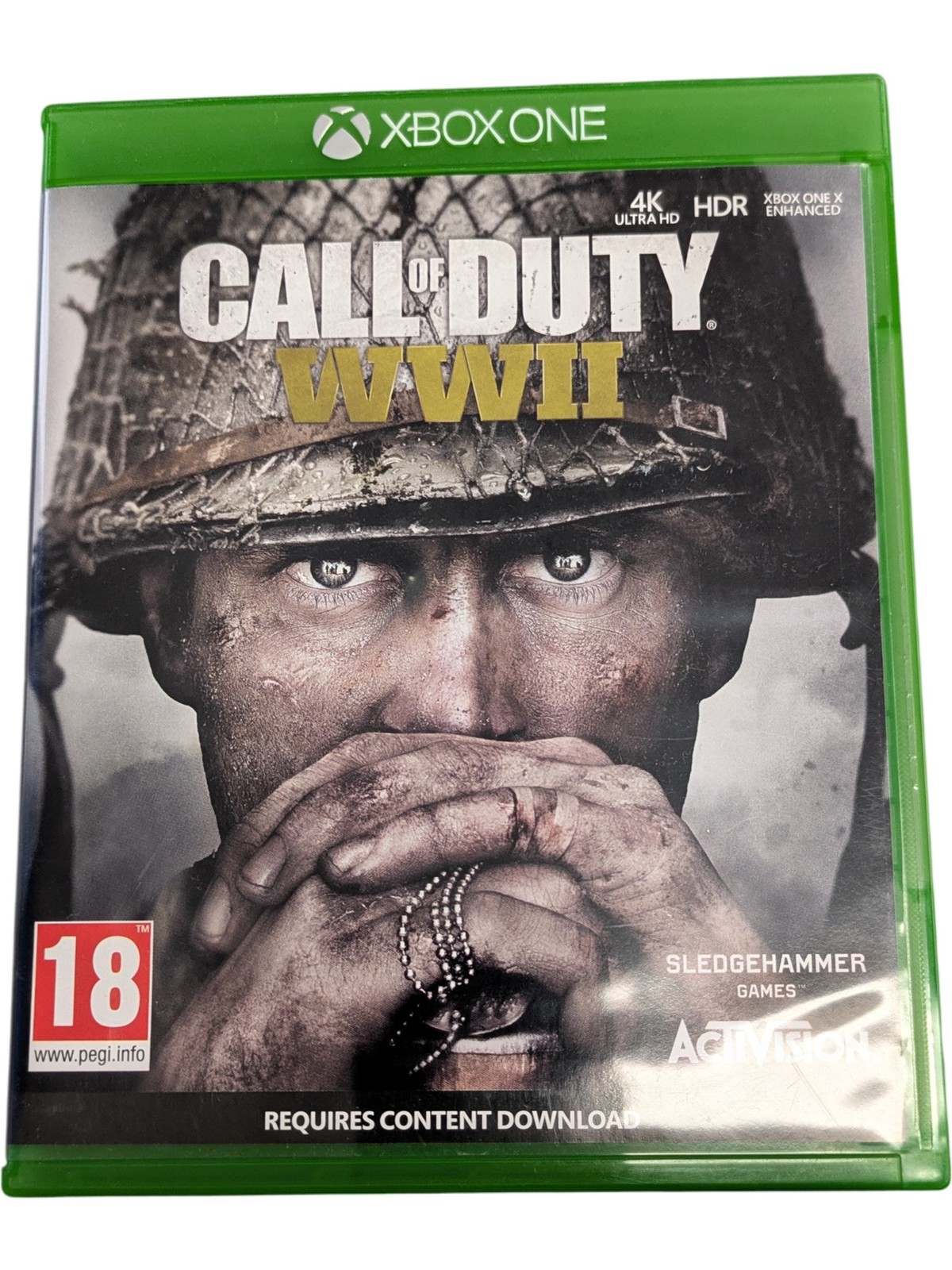 Call of Duty WWII Xbox One Game 4K HDR Multiplayer Zombies