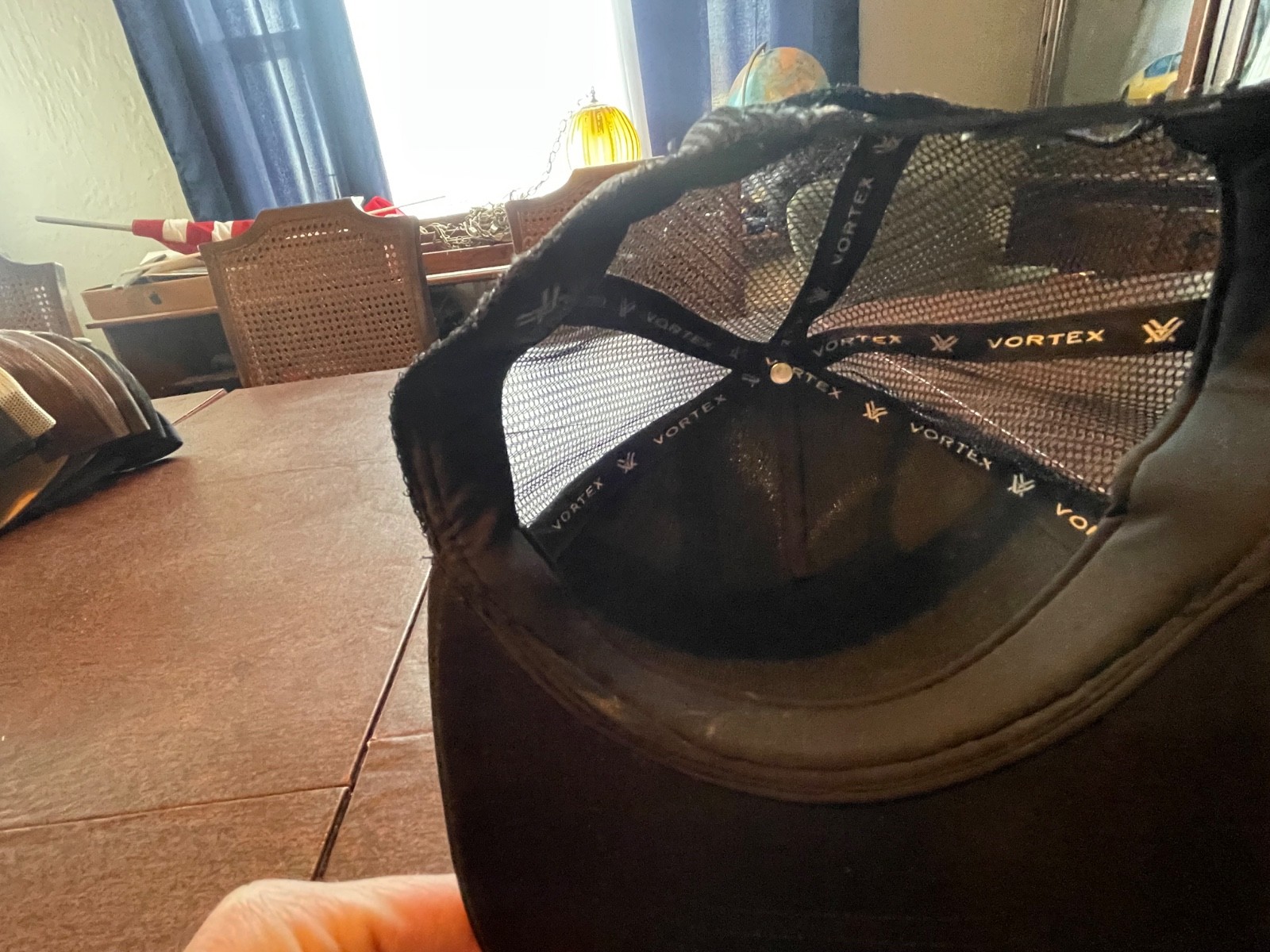 Vortex Through and Through Black snapback hat - image 3