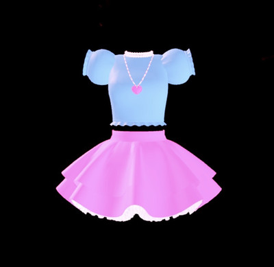 Royale High - Sweetie Puff Set - Ready / Pre-order