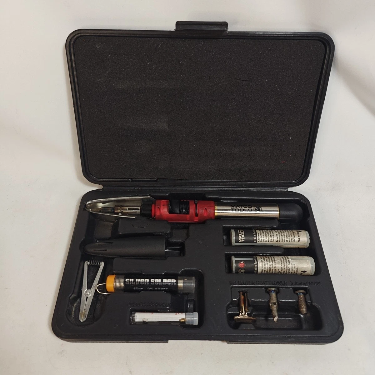 Kit De Soldador De Butano Con 6 Puntas - Compatible Con MT-100, HT-1937, Para Soldadura Precisa