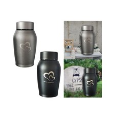 Urnes pour animaux de compagnie Urne commémorative de crémation en acier