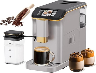 #ad #ad Fully Automatic Espresso Coffee Machine with Milk Frother 20 Bar Pressure M $374.44