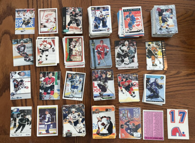 1990s NHL Hockey Mixed Card Lot 575+ Classic Fleer Ultra Many Different Brands