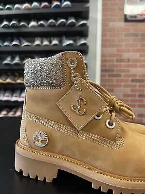Size 5 - Jimmy Choo X Timberland Suede Crystal Encrusted Size 5 - Jimmy Choo X Timberland Suede Crystal Encrusted