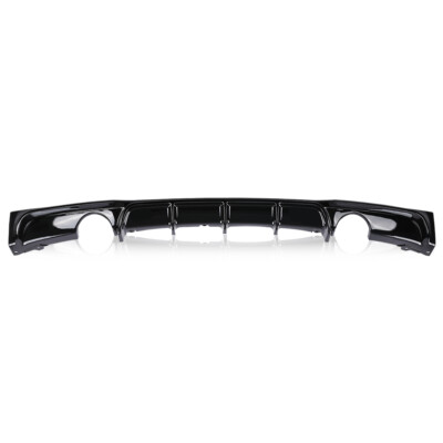 Rear Bumper Diffuser Lip Fit For BMW F30 M Sport 2012-2018 Black