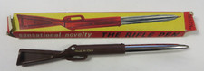 Vintage RIFLE PEN Novelty Ink Pen WINCHESTER Gun Made in Italy NOS NIB NEW 7.5"