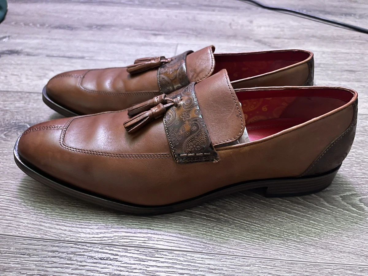 Stacy Adams Quinby Mock Toe‎ Brown Leather Shoes Size 11 Mens Paisley Amazon.com | Stacy Adams Trubiano Men main image 2