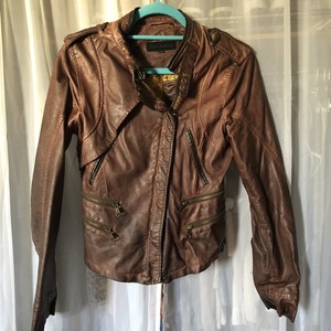 steve madden leather jacket