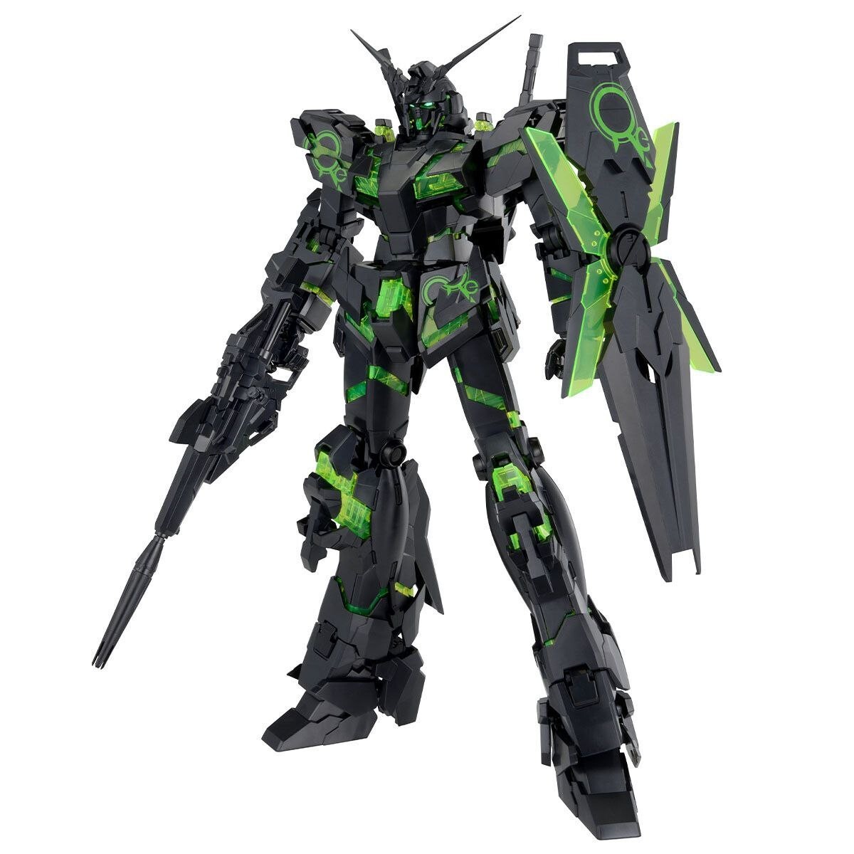 MG 1/100 Unicorn Gundam [Recirculation Color/Clear Neon Green] | eBay