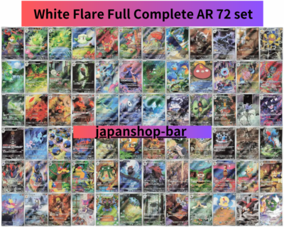 Pokemon Card sv11W White Flare Full Complete AR 72 set 087-158/086