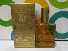 ALEXANDRA DE MARKOFF ~ NO REGRETS EAU DE TOILETTE SPRAY ~ 1.9 OZ BOXED 
