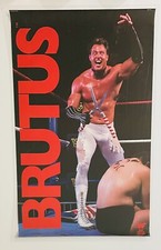WWE/WWF ORIGINAL VINTAGE POSTER -MINT COND. - Brutus Beefcake - 24X36”