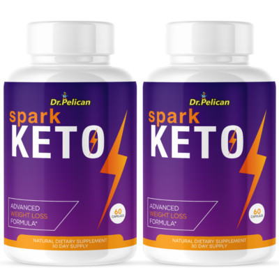 Spark Keto- Keto & Weight Support- 2 Bottles- 120 Capsules