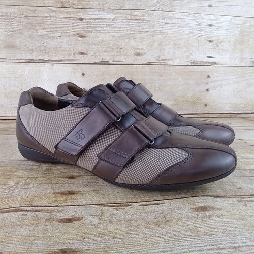 Paul Green Munchen Leather Canvas Loafer Sneakers Shoes Women's Size 4.5 Brown eBay