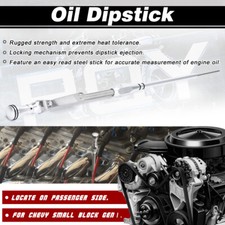 Sbc Billet Engine Oil Dipstick 283 327 350 383 400 Dip Stick Sb Chevy 4957d